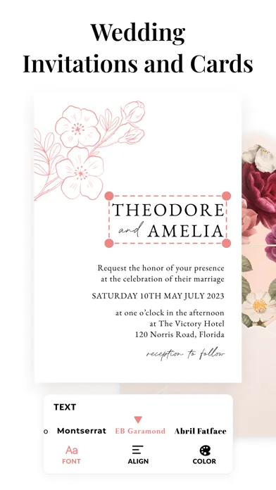 Invitation Maker Wedding Cards سکرین شاٹس