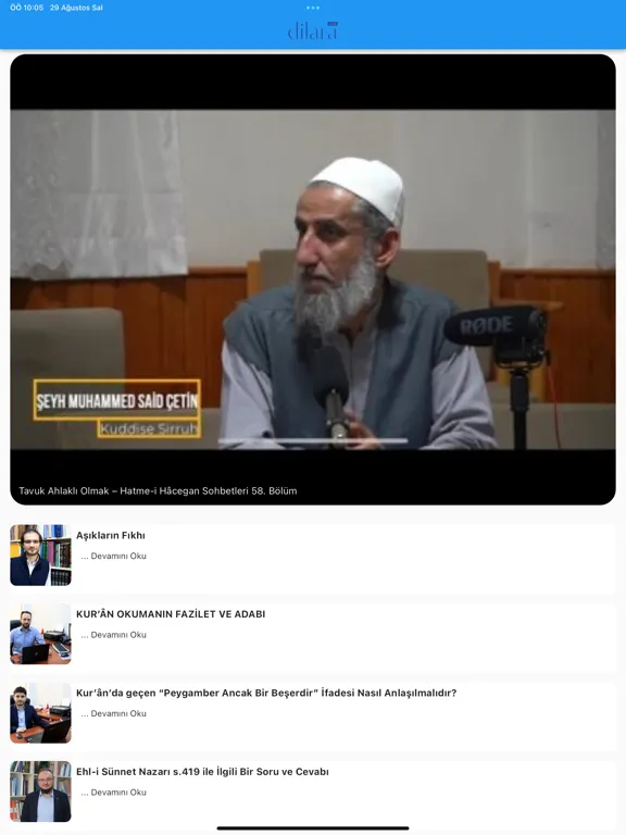 Dilara iPad  Ekran Görüntüleri