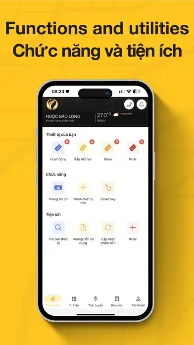 ภาพหน้าจอของ Định vị giá rẻ