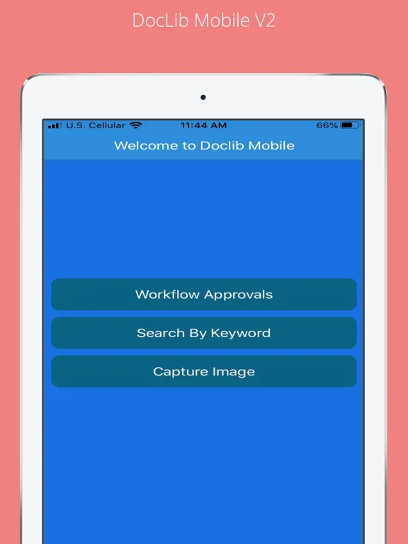 DocLib Mobile V2 iPad স্ক্রিনশট