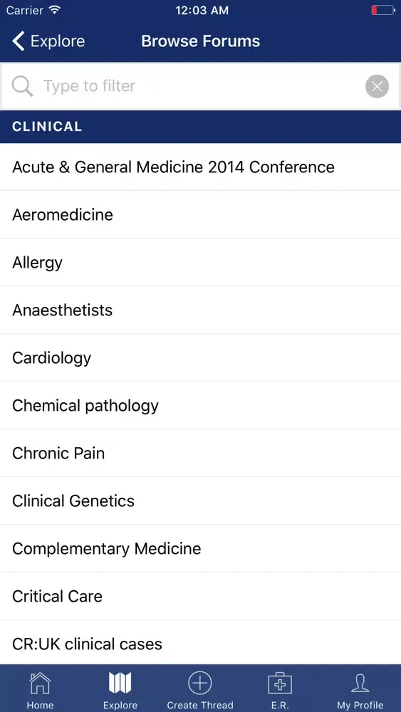 Doctors.net.uk Forum 스크린샷