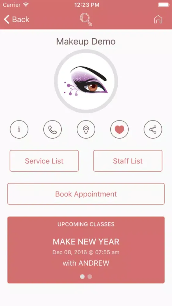Tangkapan skrin Dollup App