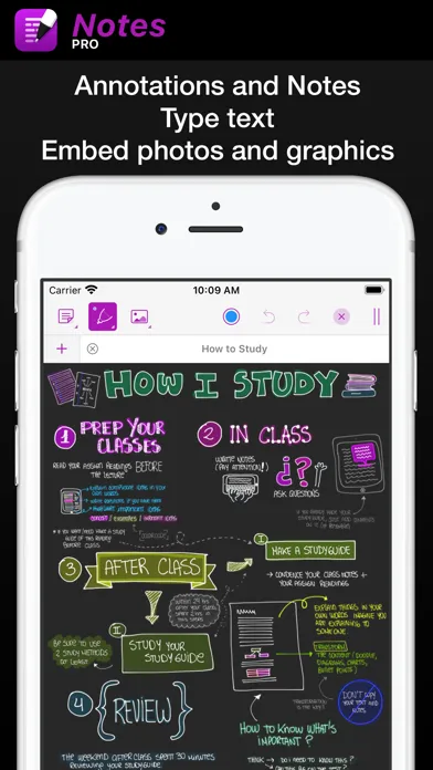 ภาพหน้าจอของ Notes Pro - Easy Note-Taking