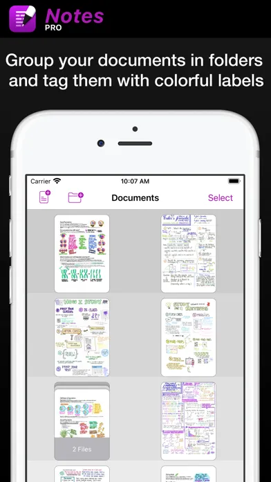 ภาพหน้าจอของ Notes Pro - Easy Note-Taking