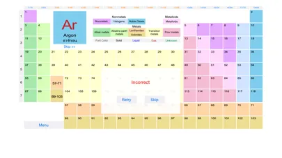 Periodic Table Easy - Lite (Table & Puzzle) Screenshots
