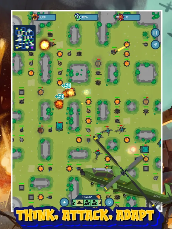 ภาพหน้าจอของ Strategy War:Idle Tower Battle iPad