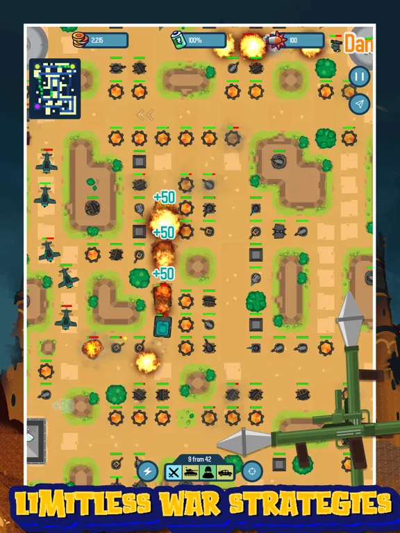 ภาพหน้าจอของ Strategy War:Idle Tower Battle iPad