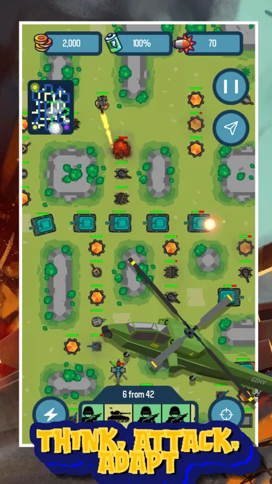 ภาพหน้าจอของ Strategy War:Idle Tower Battle