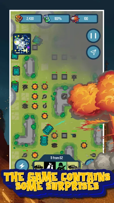 ภาพหน้าจอของ Strategy War:Idle Tower Battle