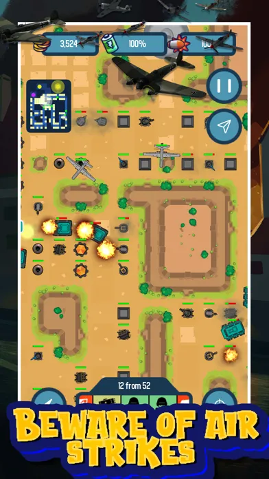 ภาพหน้าจอของ Strategy War:Idle Tower Battle