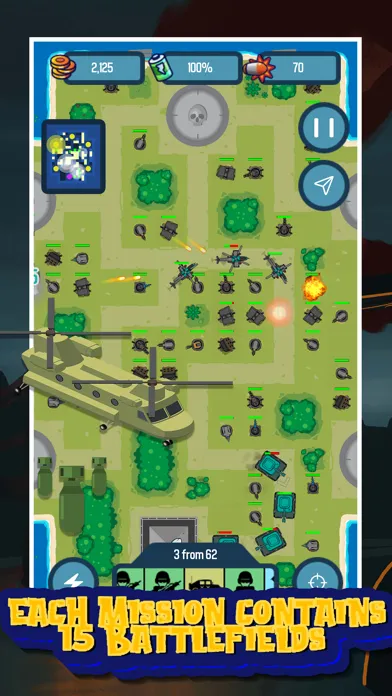 ภาพหน้าจอของ Strategy War:Idle Tower Battle