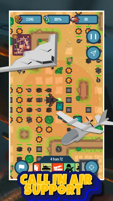 ภาพหน้าจอของ Strategy War:Idle Tower Battle