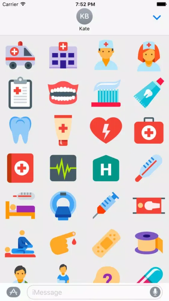 Hospital Stickers Pack 스크린샷