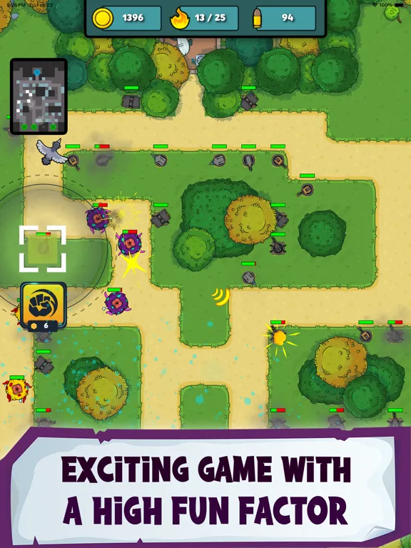 Crazy Monsters iPad  Screenshots