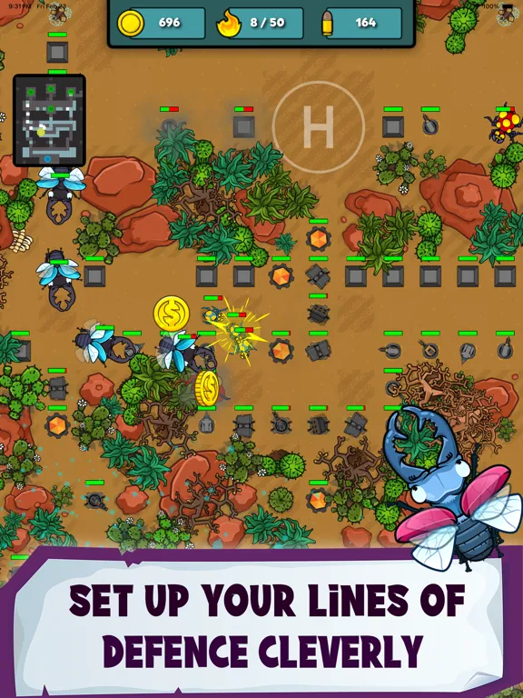 Crazy Monsters iPad  Screenshots