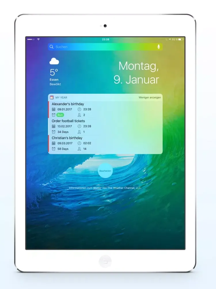 My Year iPad 应用截图