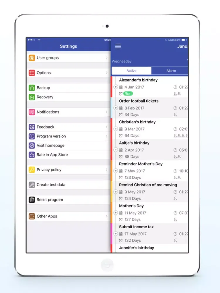 My Year iPad 应用截图