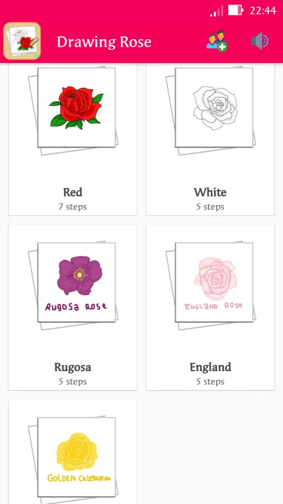 Capturas de tela do How To Draw A Rose