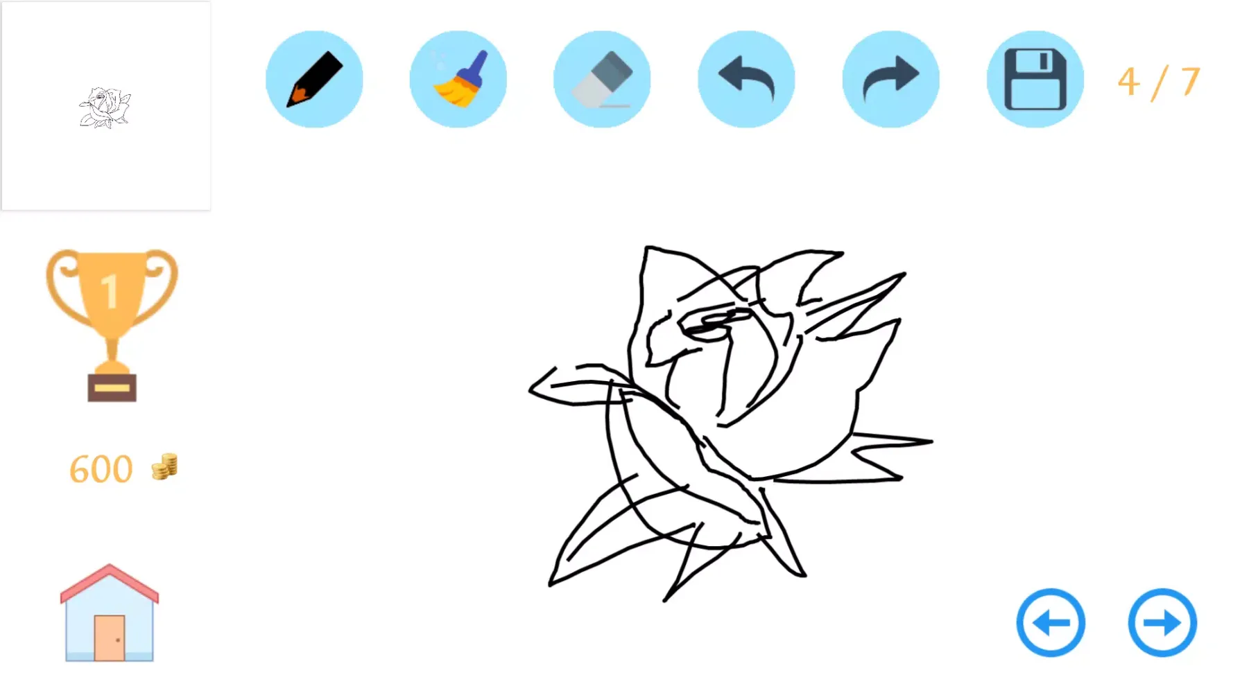 Capturas de tela do How To Draw A Rose