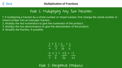 Скриншоты Basic Math Rules