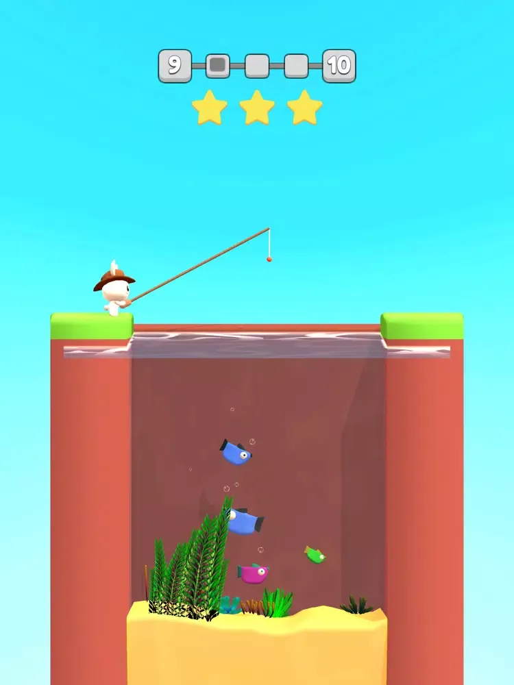 Screenshot di Fishing Rod 3D iPad 