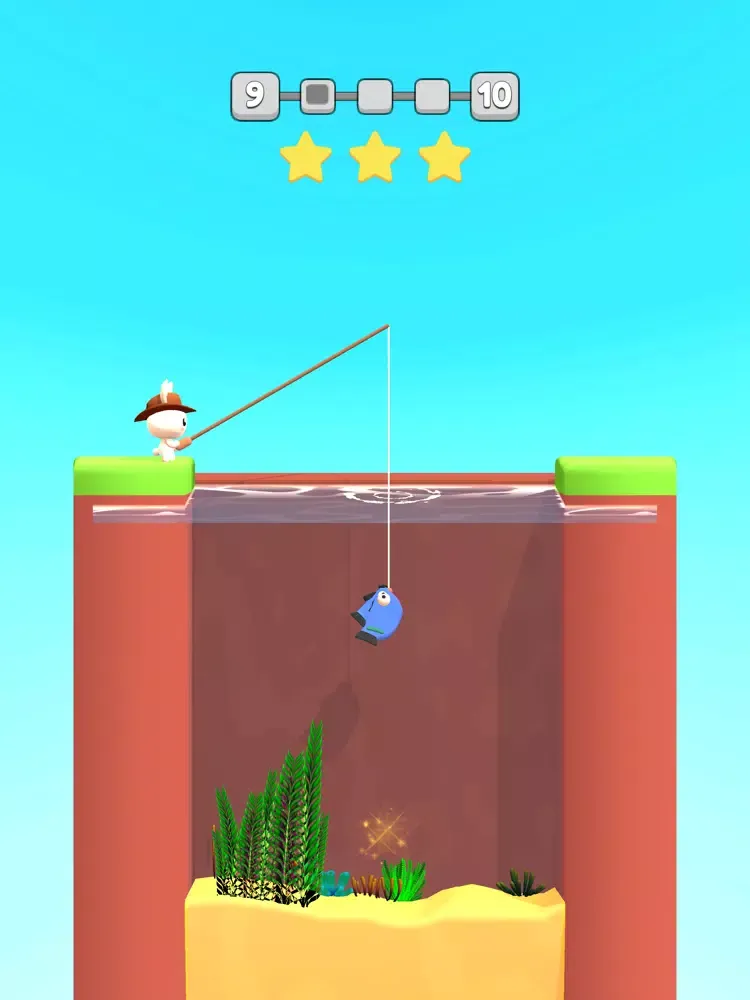Screenshot di Fishing Rod 3D iPad 