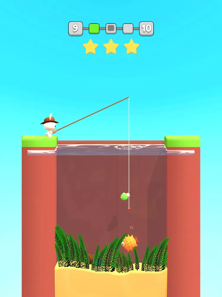 Screenshot di Fishing Rod 3D iPad 
