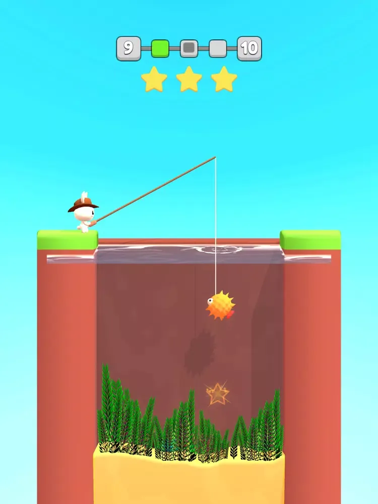 Screenshot di Fishing Rod 3D iPad 