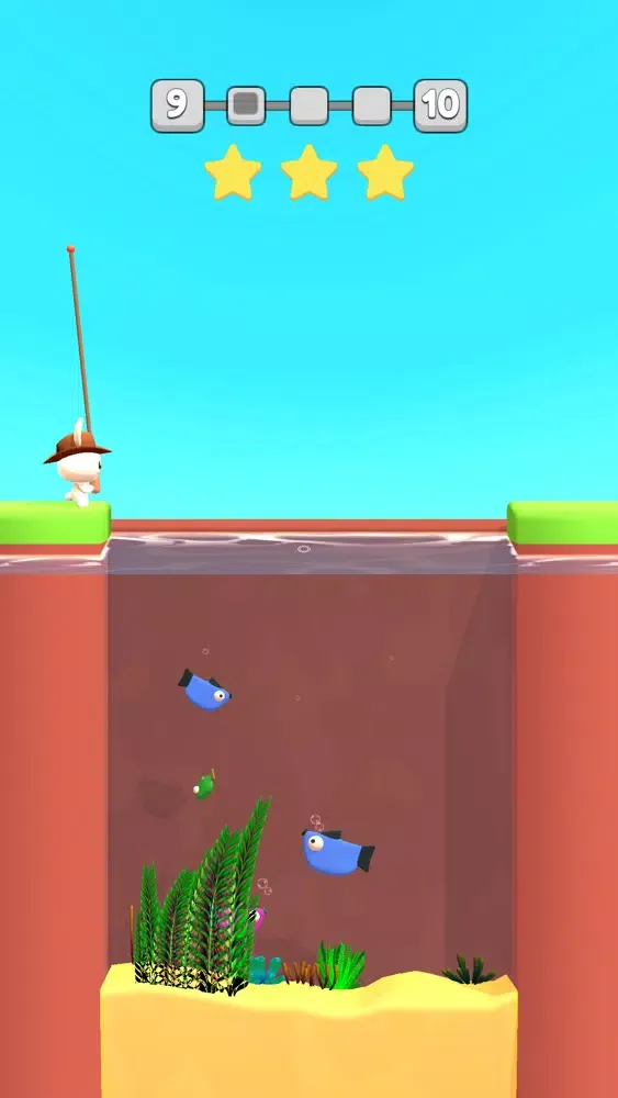 Screenshot di Fishing Rod 3D