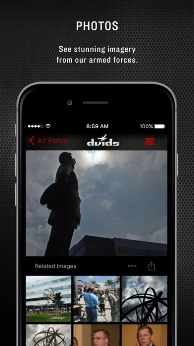 Скриншоты Military 24/7 for iPhone