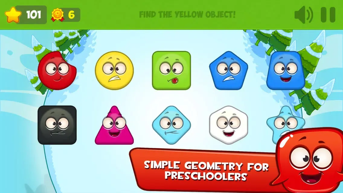 Learn Shapes & Colors - Geometry For Kids应用截图