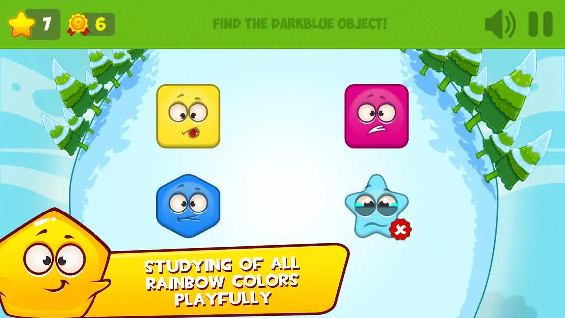 Learn Shapes & Colors - Geometry For Kids应用截图