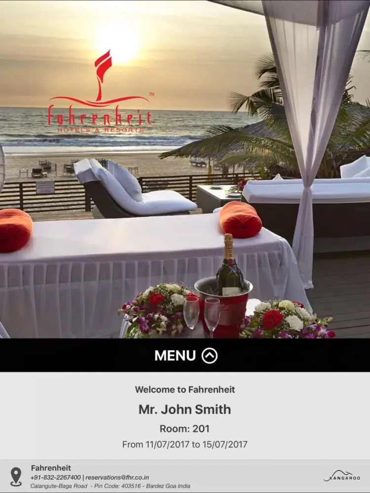 صور Fahrenheit Hotels & Resorts iPad 