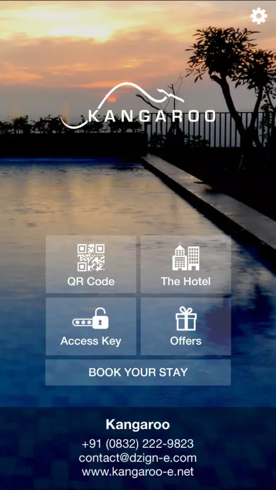 Tangkapan skrin Kangaroo Project