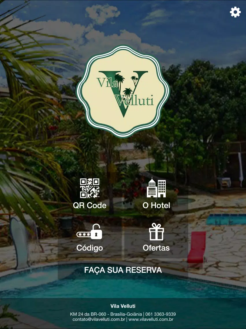 Tangkapan skrin Vila Velluti iPad 