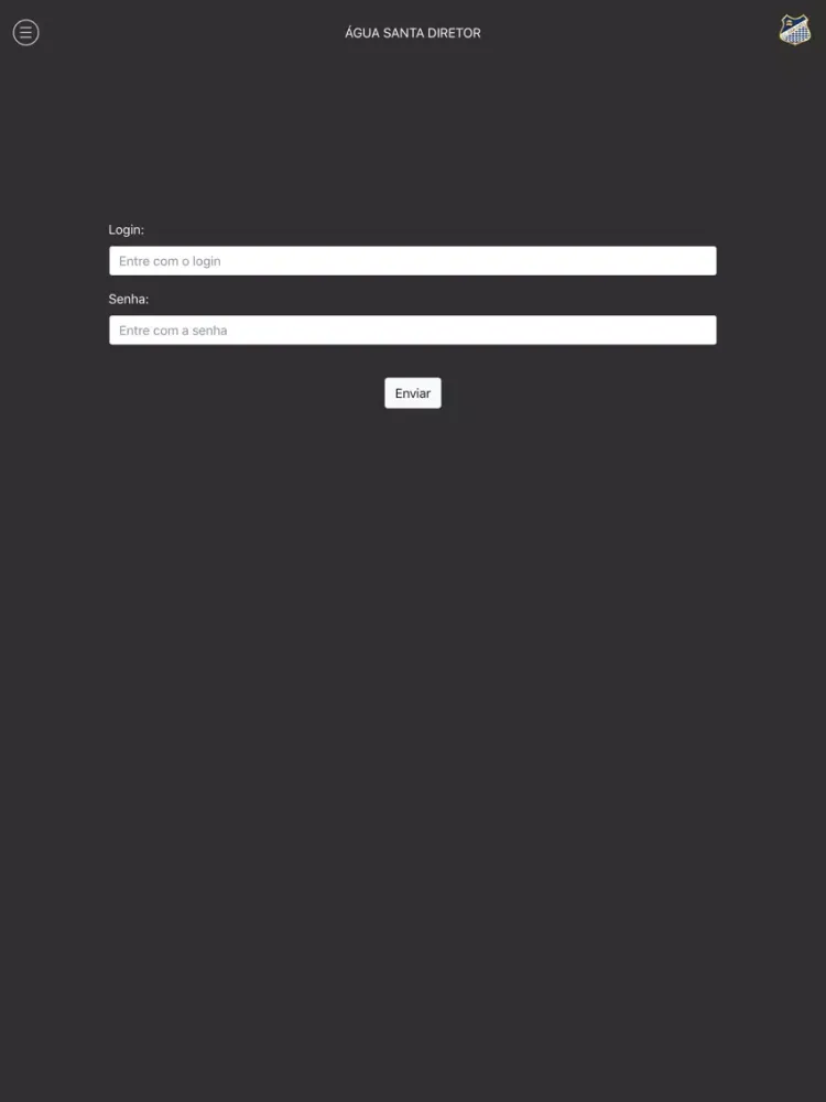 تصاویر Água Santa - Diretor iPad 