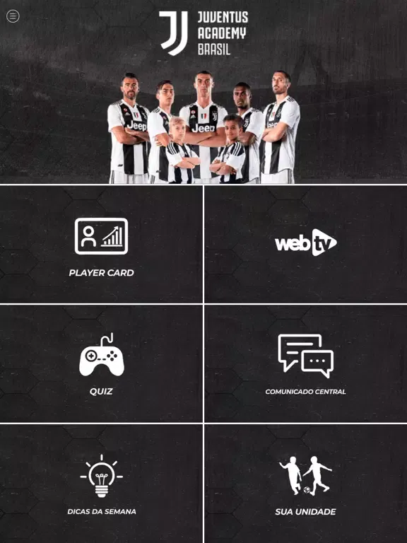 Juventus Academy - Aluno iPad 應用截圖