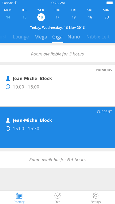 Screenshot di SmartShare Meeting Room