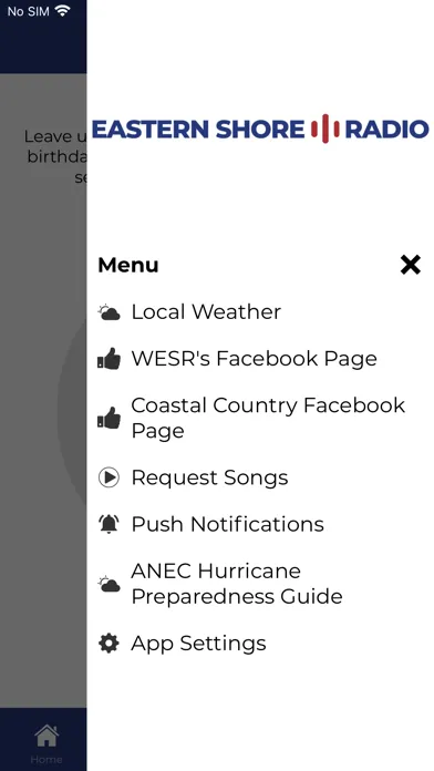 تصاویر Eastern Shore Radio App