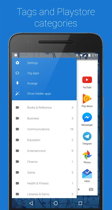 Capturas de tela do App Swap