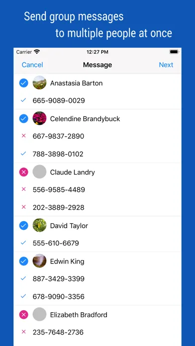 iContacts+: Contact Group Tool 스크린샷