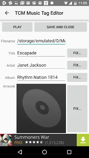 TCM Music Tag Editor Screenshots