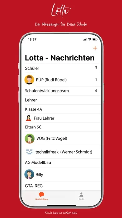 Capturas de pantalla de Lotta Nachrichten