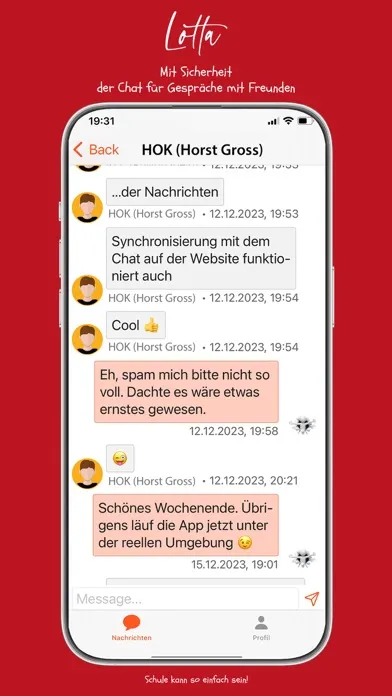 Capturas de pantalla de Lotta Nachrichten