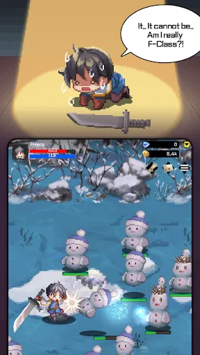 F Class Adventurer: AFK RPG 스크린샷