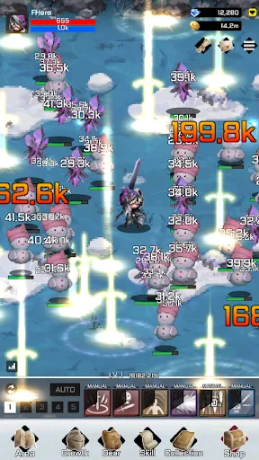 F Class Adventurer: AFK RPG 스크린샷