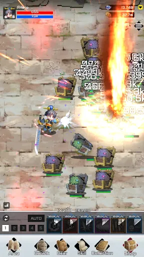 F Class Adventurer: AFK RPG 스크린샷