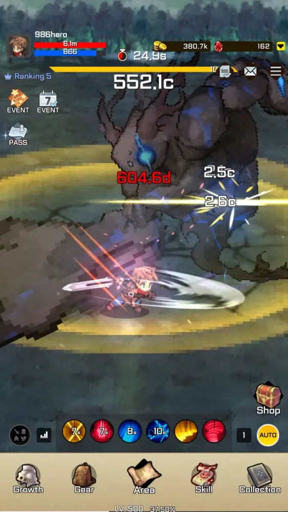 Screenshot di Idle 999th Hero: AFK RPG