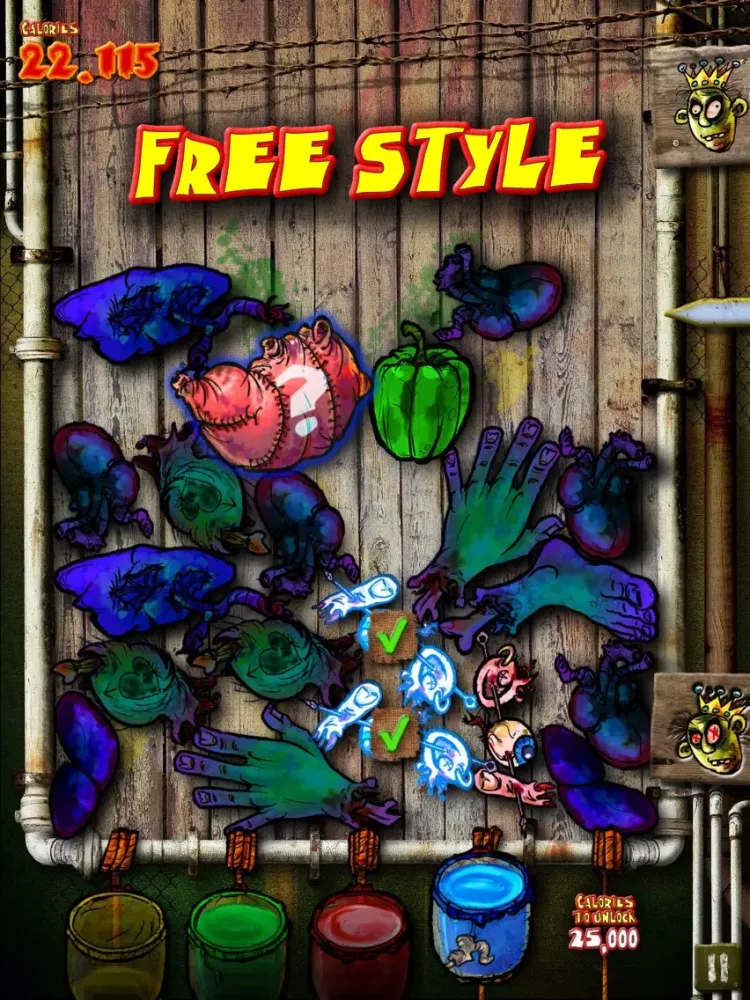 Tangkapan skrin ZomBQ - Meat The King iPad