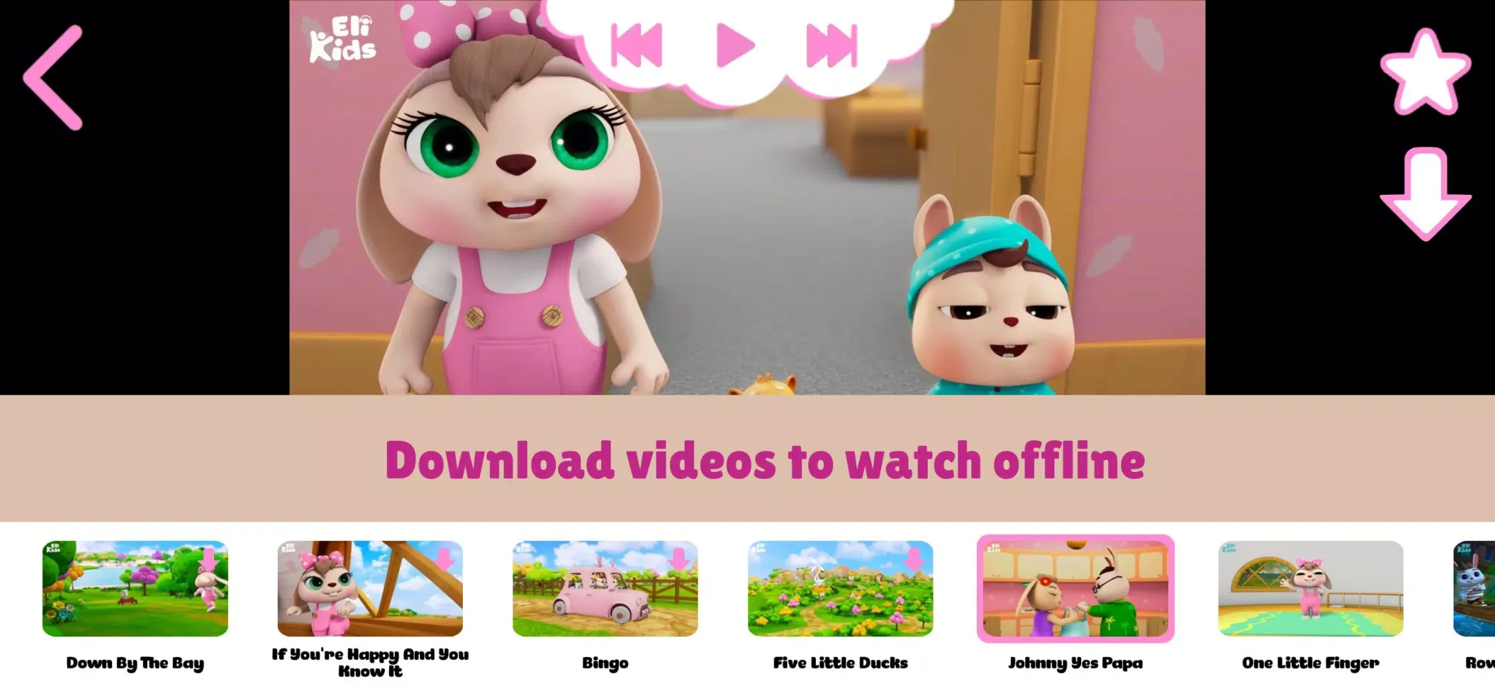 Capturas de tela do Eli Kids